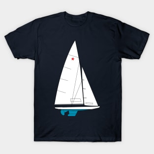 Star One-Design Sailboat T-Shirt